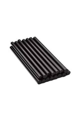 1 kg Siyah 11.3x300 mm Kalın Mum Silikon Çubuk Sıcak Silikon