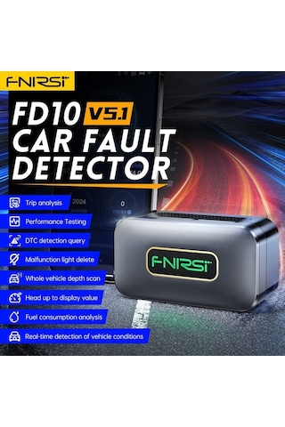 Didadodo Fnırsı Fd10 Araba Obd2 Tarayıcı Kod Temizle Hata Obd2 Test Teşhis