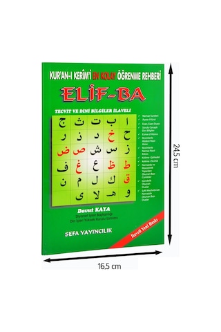 Kur'An-I Kerimi En Kolay Öğrenme Rehberi Elif-Ba-1670