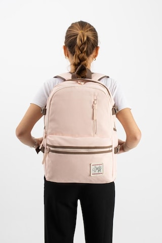Ventis Unisex Okul Çantası Lise Ortaokul Sırt Çantası 43 30 Cm Ortopedik Sırt Çok Cepli Vnt3-c Pembe