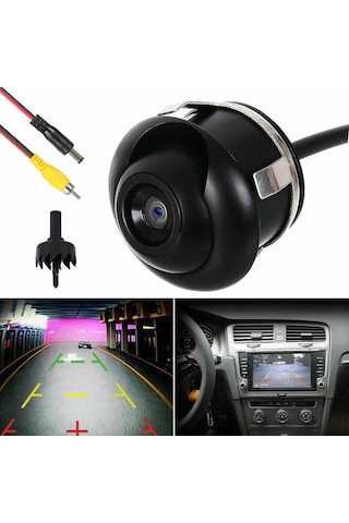 360 Hd Araç Arka Görünüm Ön Geri Görüş Kamerası