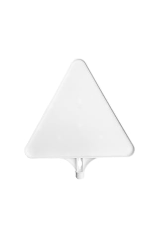 10 Adet Üçgen Boş Levha 39 Cm-4119