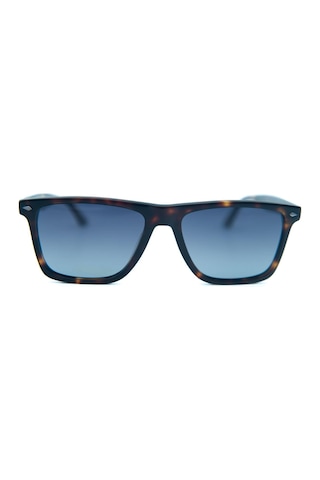 Ferfarini Ff 1513 260p 55 Polarize Unisex Kare Kırçıllı Kahverengi Kemik Güneş Gözlüğü Kahverengi