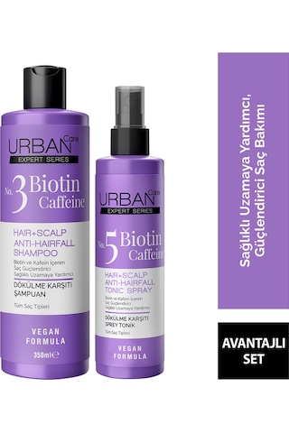 Expert Biotin Ve Kafein Dökülme Karşıtı Şampuan&tonik Set-vegan