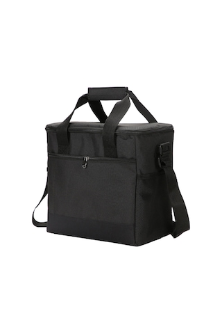 Yaozixa Siyah Isı Saklama Çantası - Isıtma-sojutma Fonksiyonu, Su Geçirmez, Çok Amaçlı: İş, Kamp, Piknik, Yemek Taşıma Siyah