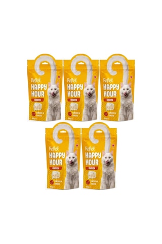 Reflex Happy Hour Choosy Tavuklu Ve Peynirli Kedi Ödül Maması 60gr - 5 Adet