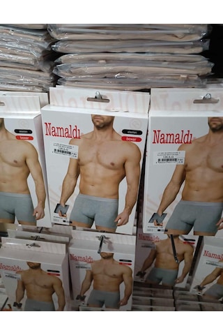 Namaldı Erkek Likralı Boxer 128 - 3 Adet 001