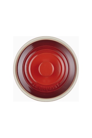 Le Creuset Kapaklı Fırın Peynir Kabı Lüks Tasarım 18 Cm Fırın Tepsisi Kırmızı