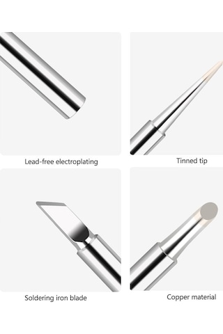 Pazly Uyumlu Lehim Makinesi Seti Kurşunsuz Geeroyoo 900m-t 10 Çeşitli Boyutlar - Uk