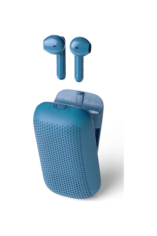 Lexon Speakerbuds Bluetooth Kulaklık & Bluetooth Hoparlör Mavi