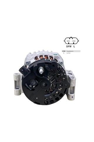 Denso 12V Alternatör Dinamo 120 A Opel Astra H/Corsa D/Merıva 1.3 N11.439