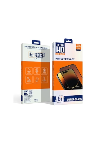 Bi 2,5d Prıvacy Super Glass Mat Apple Uyumlu iPhone 14 Plus/13 Pro Max Ekran Koruyucu