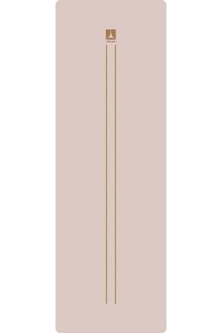 Rebuwo Çizgi Tasarımlı 5mm Ekstra Kaydırmaz Doğal Kauçuk Yoga Mat