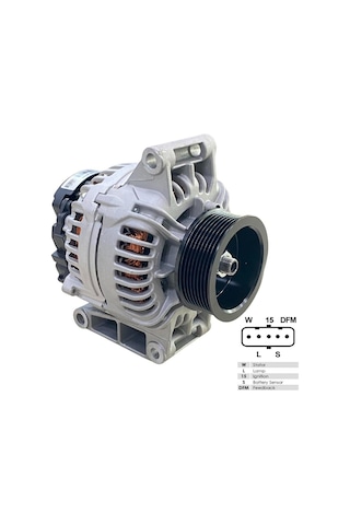 24v Alternatör Dinamo 150 A 5 Fiş Soketli W-l-15-s-dfm Mercedes Atego/actros/arocs/axor