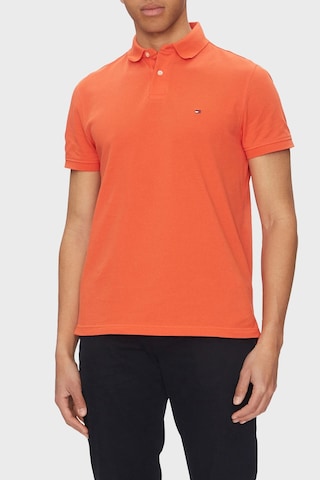 Tommy Hilfiger Erkek Polo Yaka T Shirt Mw0mw17770 Scx Orange Orange