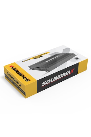 Soundmax Pw5500.5-4x65wrms-1x350wrms-profesyonel 5 Kanal Oto Anfi