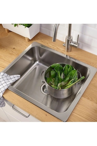 Ikea Ordnıng Paslanmaz Çelik Süzgeç 22 Cm Krom