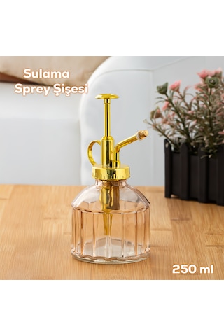 Perotti Vintage Cam Bitki Sulama Şişesi 250 ML Pembe