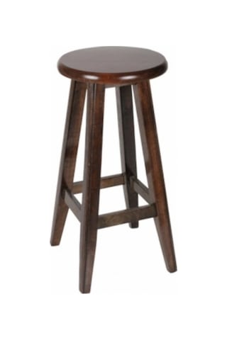 Ceviz Ahşap Bar Taburesi (70 cm)