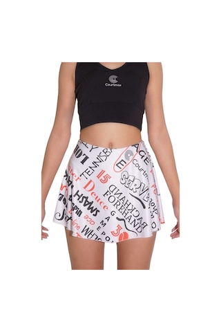 Courtmax Graffiti Desen Tenis Eteği