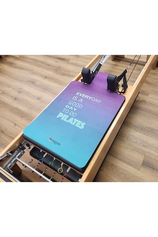 Everyday Is A Good Day To Do Pilates' Lila Mavi Reformer Mat Pilates Matı Lila Mavi