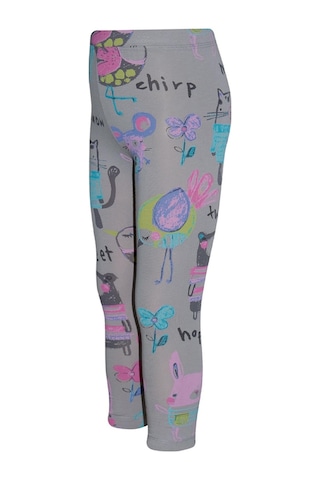 Lovetti Gri 1 Kız Çocuk Chirping Animals Desen Tayt 4768G029 Gri