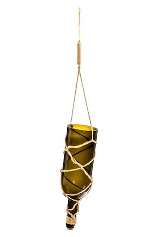 Vitale Mahal Halat Askılı Duvar Şişe Dekor Mumluk 13X85 CM Ak.Ez0