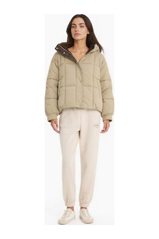 Defacto Regular Fit Kapüşonlu Fermuarlı Şişme Mont F2144ax25wnkh402 Haki-kh402