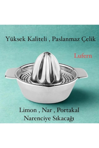 Yüksek Kaliteli Paslanmaz Çelik Limon Ve Nar Sıkacağı Portakal Narenciye Süzgeç Kompakt Taşınabilir Çok Renkli
