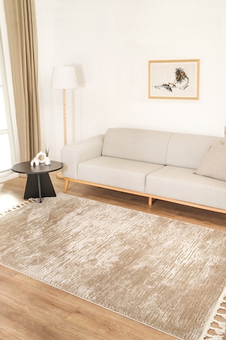 Kaşmir Halı 7/24 Moroccan Afra 80x300 Cm 1bej