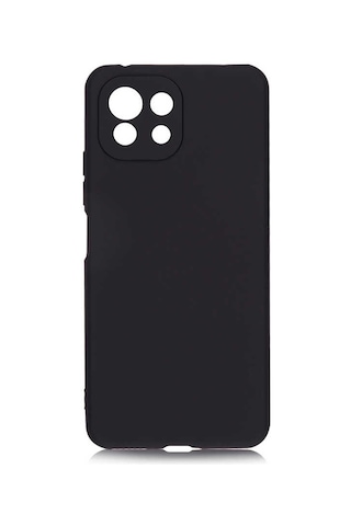 Xiaomi Mi 11 Lite Kılıf Zore Premier Silikon Kapak Siyah
