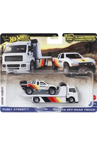 Premium Team Transport Hrv39 Car Culture Fleet Street & Toyota Off-road Truck Çok Renkli