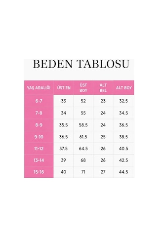 My Kids Wear Kız Çocuk Desenli Şortlu Bone Li Mayo Takımı 12873 Beyaz - Turuncu