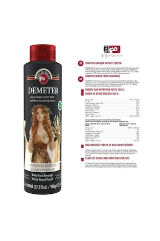 Demeter Karışık Meyveli İçecek Çözünebilir