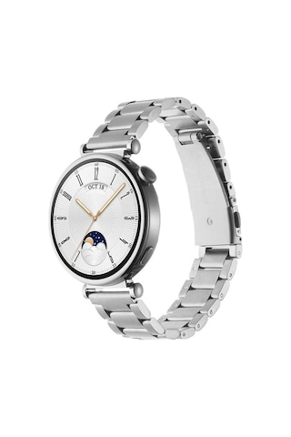 Huawei Watch Gt6 41mm / Gt5 Pro 42mm / Gt5 / Gt4 41mm Uyumlu 18mm Çelik Kordon