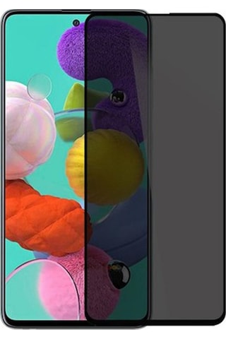 Samsung Galaxy Uyumlu A51 Hayalet Ekran Koruyucu Tam Kaplayan Gizli Privacy 9018000001815