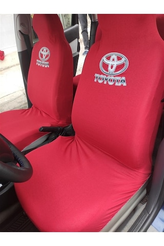 Replax Toyota Uyumlu Kırmızı Oto Atlet Servis Kılıfı 4 Parça Ser-0004