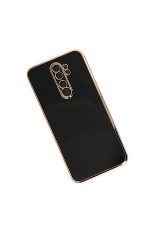 Xiaomi Redmi Note 8 Pro Kılıf Volet Silikon - Si A9023 Siyah