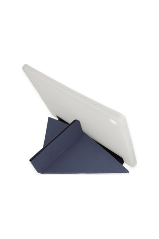 iPad Uyumlu Pro 12.9 2021 Kılıf Kalemlikli Mars Tablet Kılıfı - Lacivert - Yluh-855093
