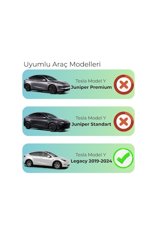 E-garaj Tesla Model Y İle Uyumlu Orta Konsol Saklama Kabı Kutusu Düzenleyecisi V1 Açık Kahverengi