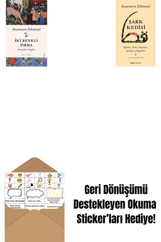 İki Renkli Sırma + Şark Kedisi + Okuma Sticker'ları