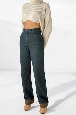 Lacarino 7714 W.leg Kadın Jean Pantolon Od Brown