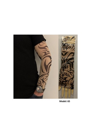 Giyilebilir Dövme 3 Çift 6 Adet Kol Çorap Dövmesi Sleeve Tattoo Set13