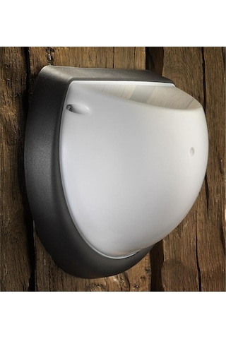 Horoz 400-325-114 Aqua Yarımay Ledli Siyah Opal 9w-6400k Siyah