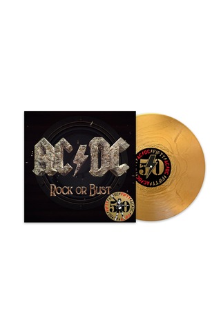 Rock Or Bust 50th Anniversary - Limited Edition - Gold Vinyl - Plak