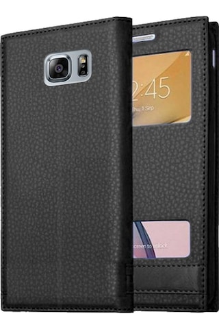 Samsung Galaxy Note 5 Uyumlu Pencereli Kapaklı Magnum Kılıf