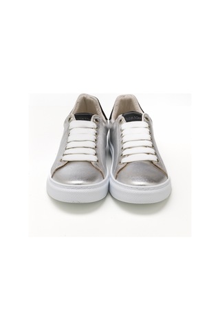Gümüş Siyah Sim Sneaker Günlük Kadın Mar-25y-209-02 John May Gümüş-siyah Sim Gümüş Siyah Sim Gümüş - Siyah