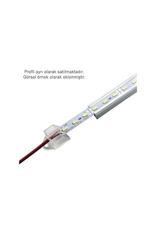 12 Volt Bantlı 5730 Ledli Led Bar Alüminyum Çubuk Led 72 Ledli Amber Sarı 100cm 12v