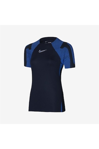 Nike W Nk Df Strk Ss Top K Kadın Antrenman Tişörtü SIYAH