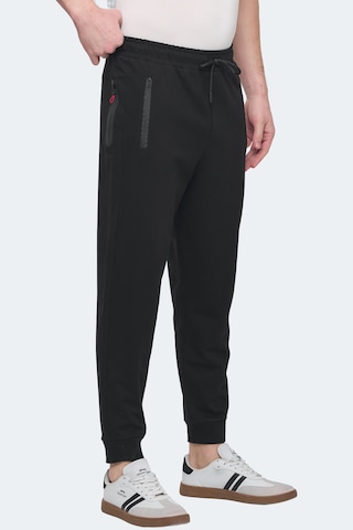 Slazenger Ofer In Erkek Fermuar Cepli Siyah Eşofman Altı Siyah